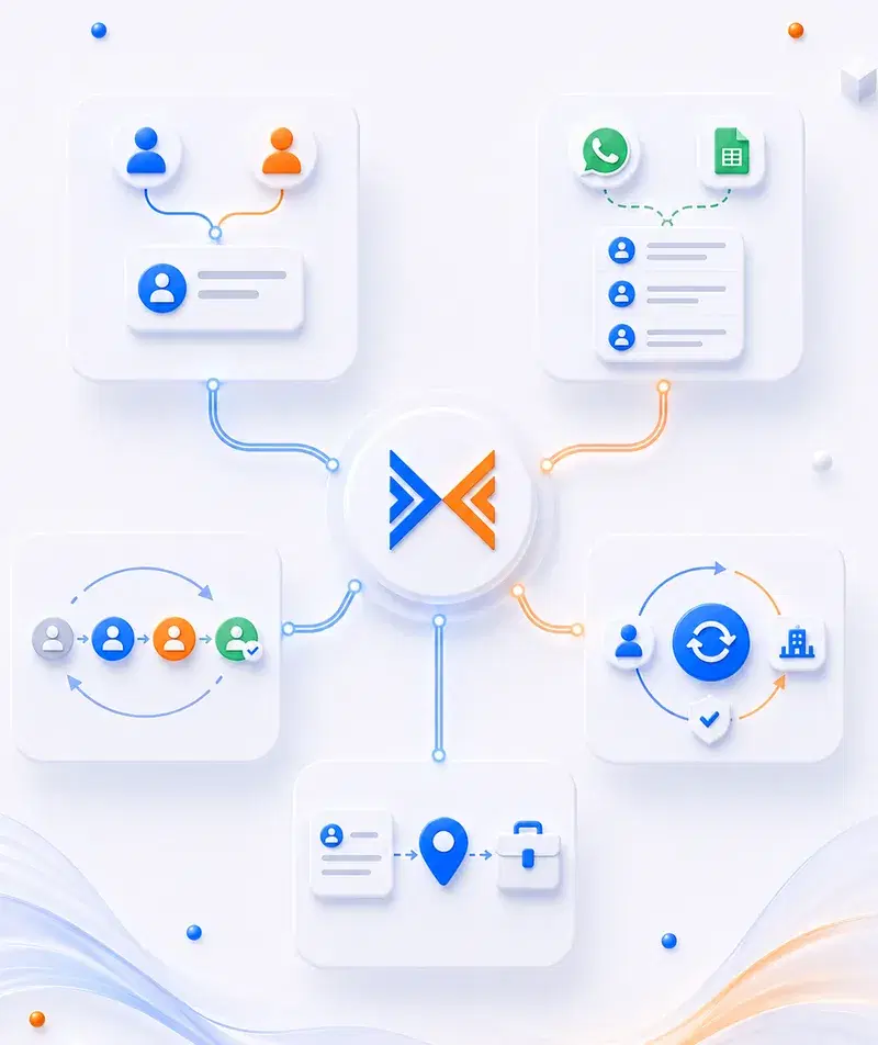 DGlide service management illustration