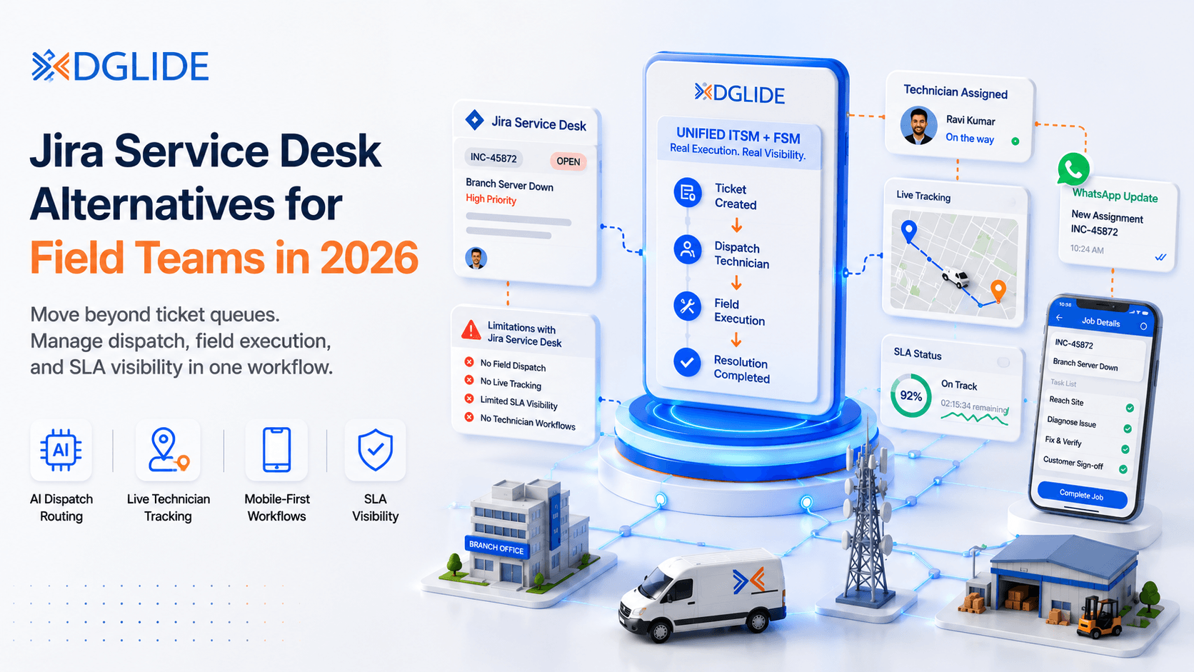 Jira Service Desk Alternatives for Field Teams in 2026 | Best Tools Compared