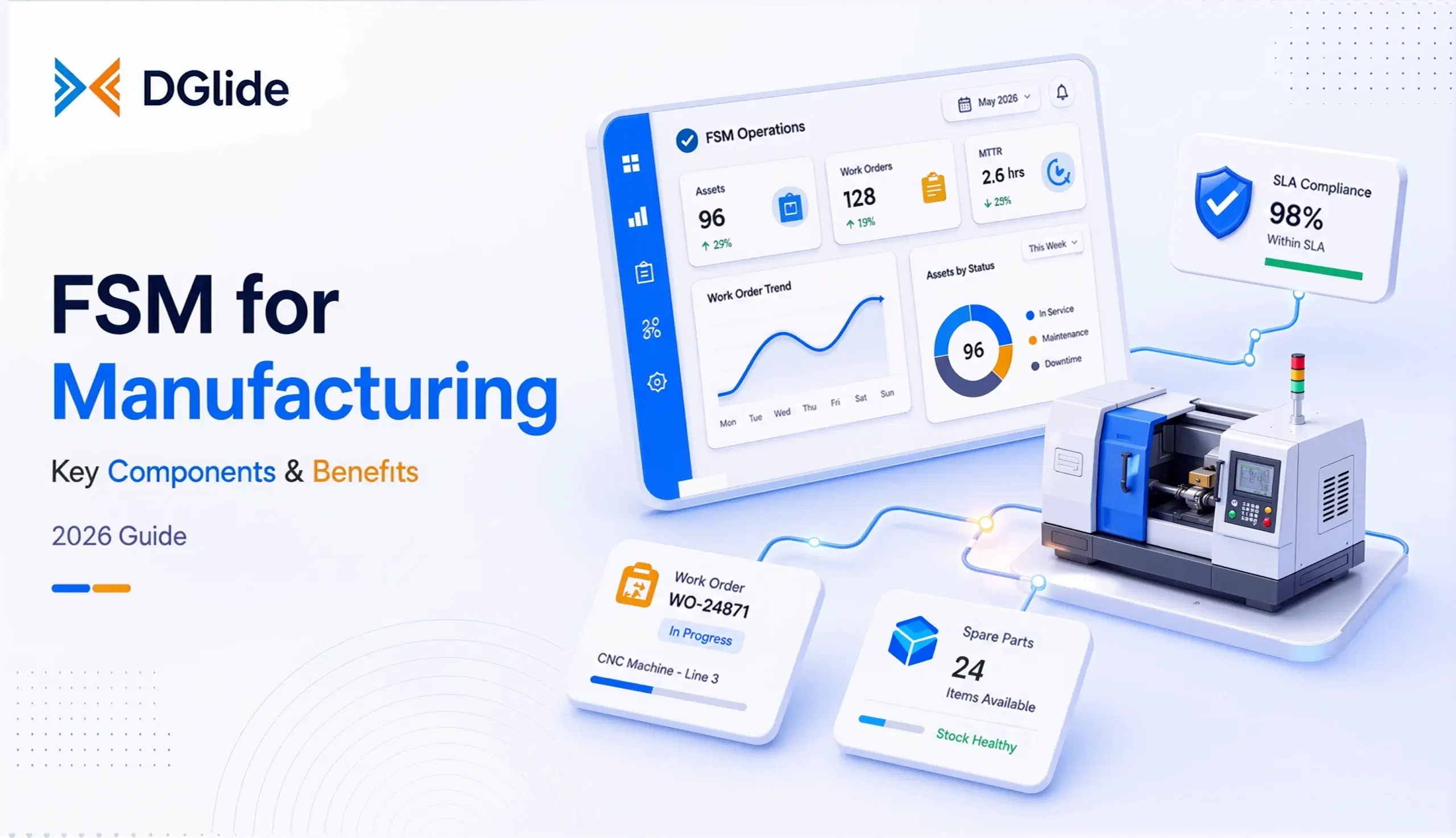 FSM for Manufacturing: What It Is, Key Components and Benefits